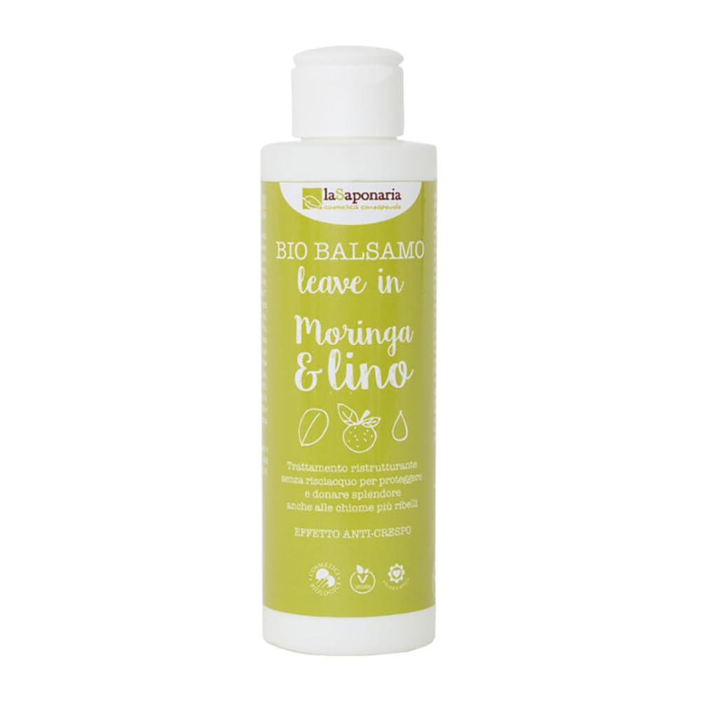 Balsamo bio leave in Moringa & Lino