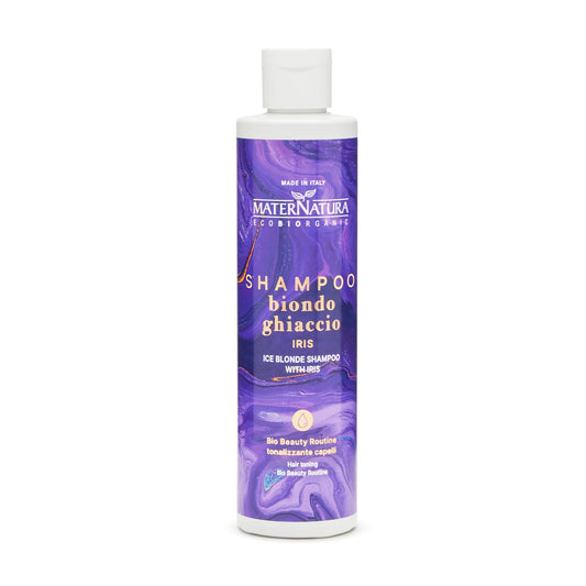 Shampoo Tonalizzante Capelli Biondo Ghiaccio all'Iris