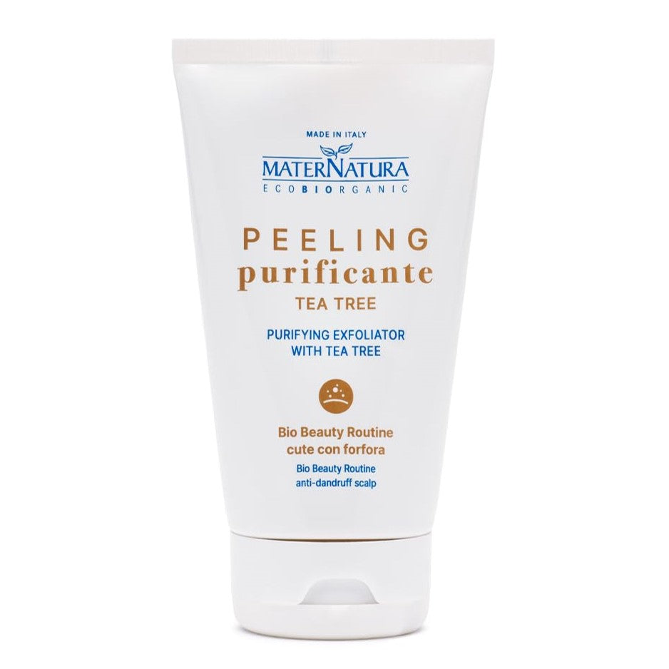 Peeling cute con forfora al Tea Tree