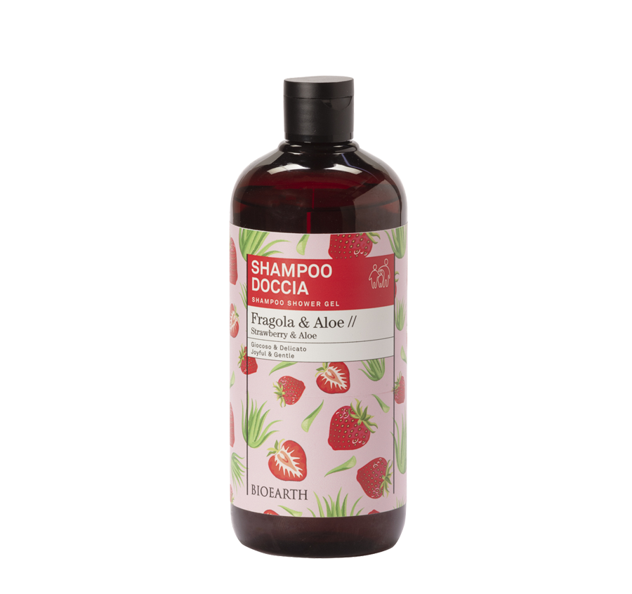 Shampoo doccia Aloe & Fragola - 500 ml