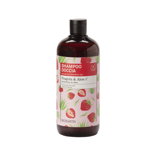 Shampoo doccia Aloe & Fragola - 500 ml