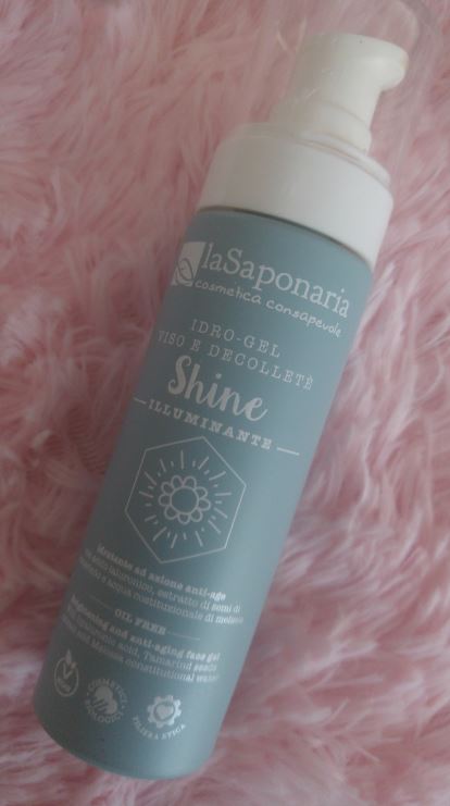 Idro-gel viso illuminante shine