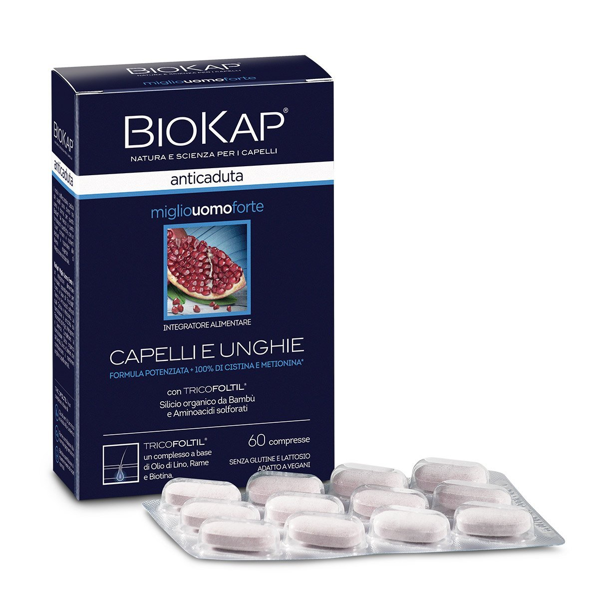 BioKap Anticaduta Miglio Uomo Forte