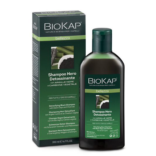 BioKap Bellezza Shampoo Nero Detossinante