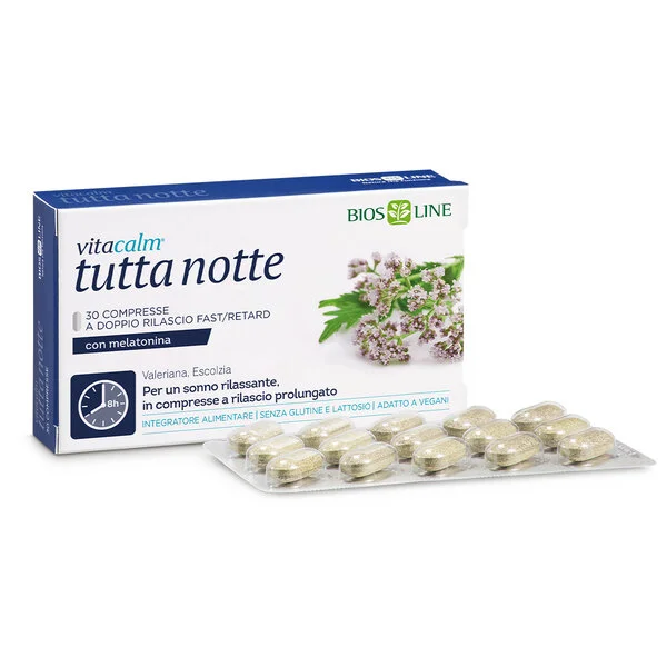 VitaCalm Tutta Notte con Melatonina