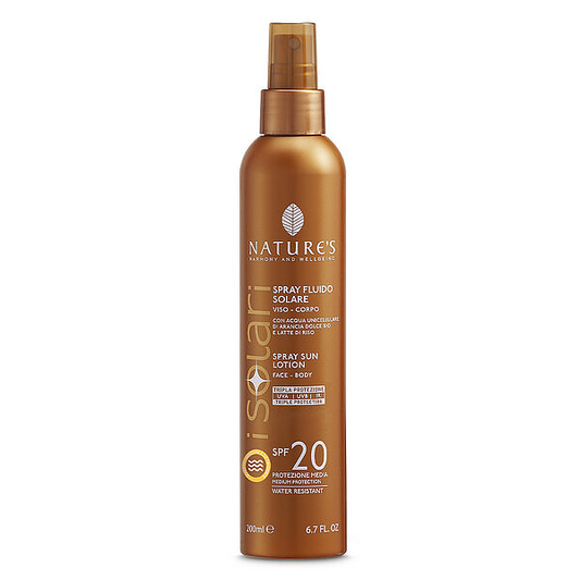 iSolari Spray Fluido Solare SPF 20