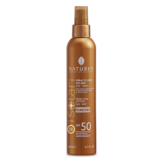 iSolari Spray Fluido Solare SPF 50