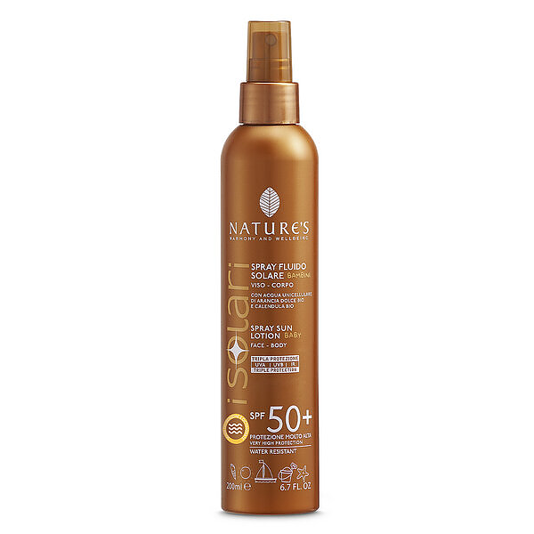 iSolari Spray Fluido Solare Bambini SPF 50+