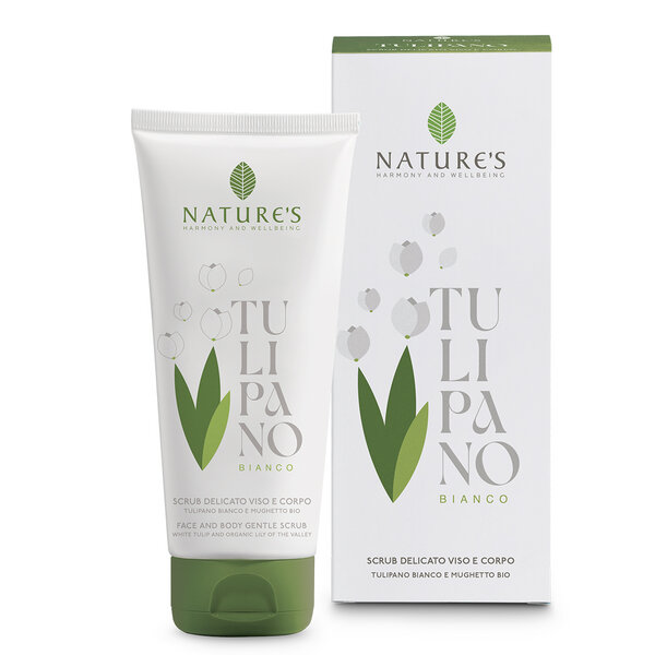 Tulipano Bianco Scrub delicato Viso e Corpo