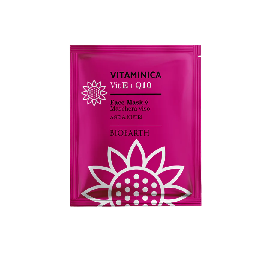 VIT E + Q10 Maschera viso