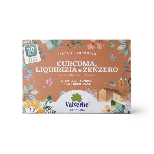 Tisana Curcuma, Liquirizia e Zenzero