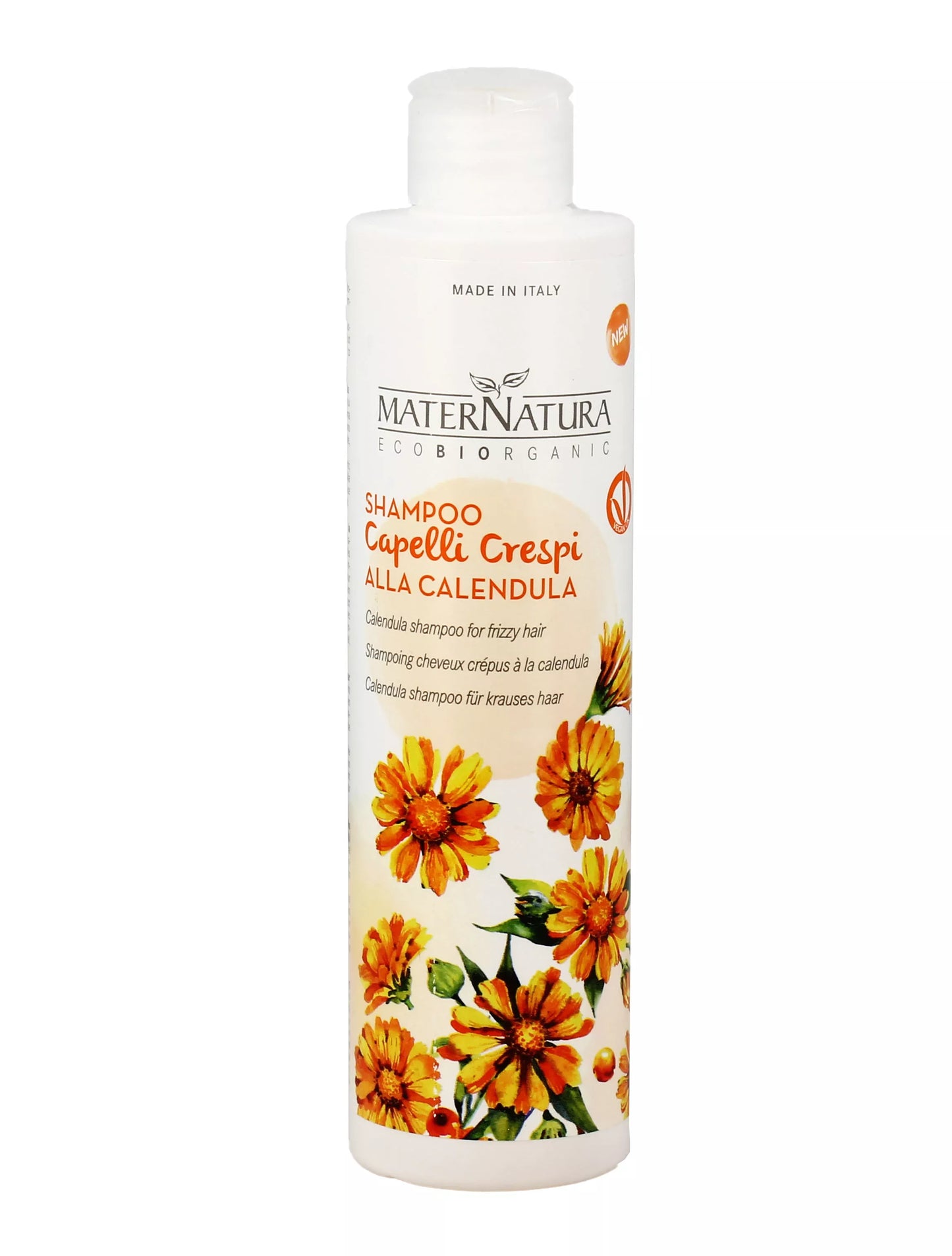 Shampoo Capelli Crespi alla Calendula